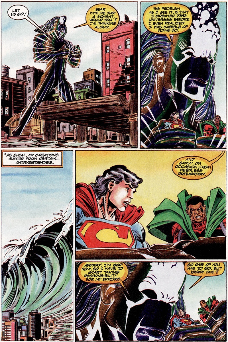 Illustration for article titled The Superman Crossover That Perfectly Explained White Privilege Decades Ago